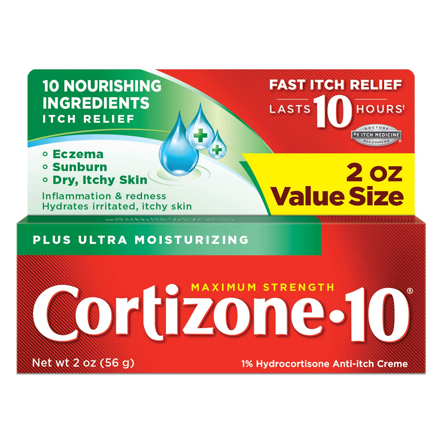 Cortizone-10 Maximum Strength Anti-Itch Cream with Hydrocortisone 1%