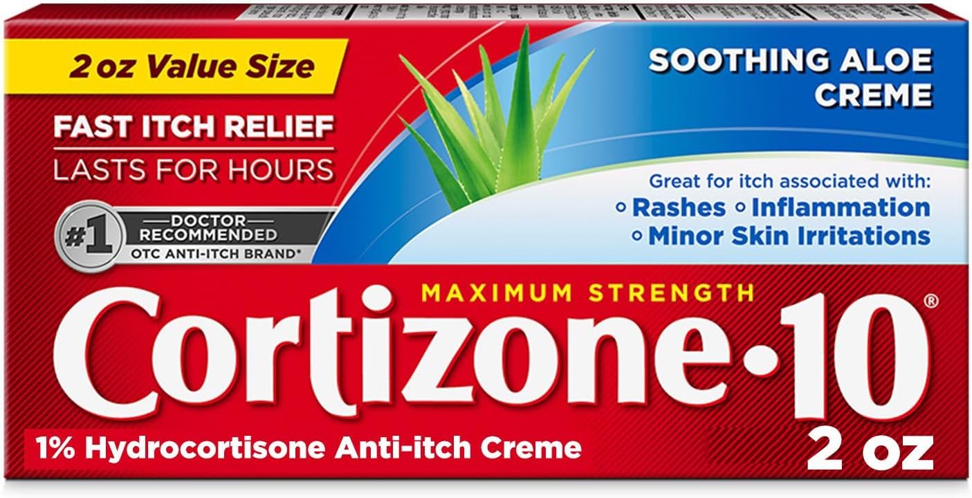 Cortizone 10 Maximum Strength Hydrocortisone Anti-Itch Cream
